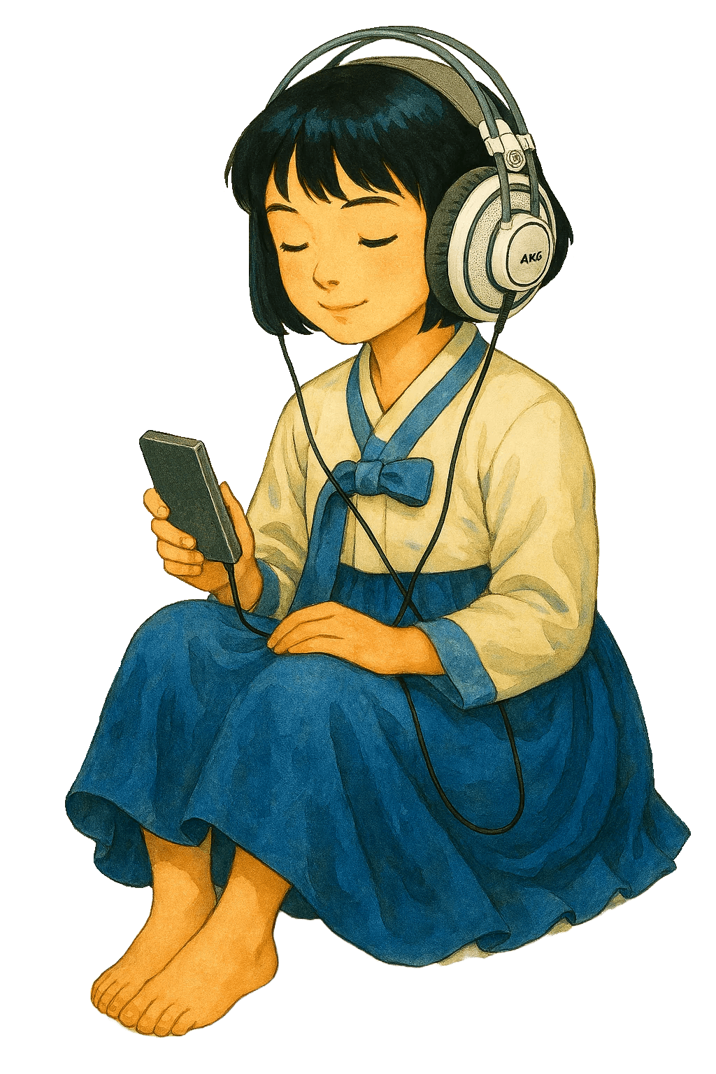 Illustration of a girl